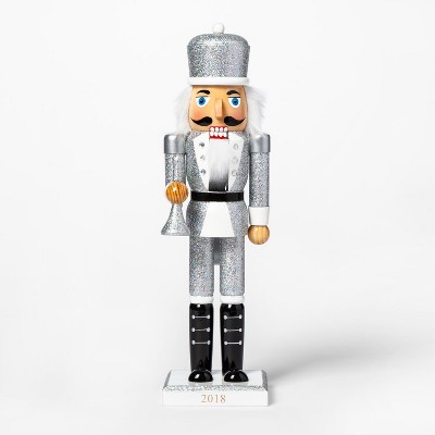 Decorative Figurine Nutcracker - Silver 