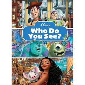 Disney: Who Do You See? Look and Find - by  Pi Kids (Hardcover) - 1 of 4