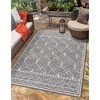 Hauteloom Diah Black & Bone Area Rug - 2 of 4