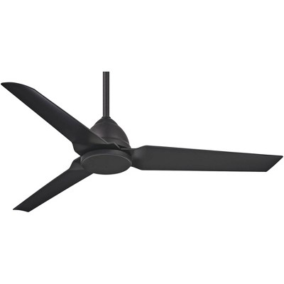 54" Minka Aire Modern Indoor Outdoor Ceiling Fan with Remote Control Coal Wet Rated for Patio Exterior Porch Gazebo Garage Barn