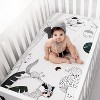 Rookie Humans Woodland Dreams 100% Cotton Fitted Crib Sheet - 3 of 4