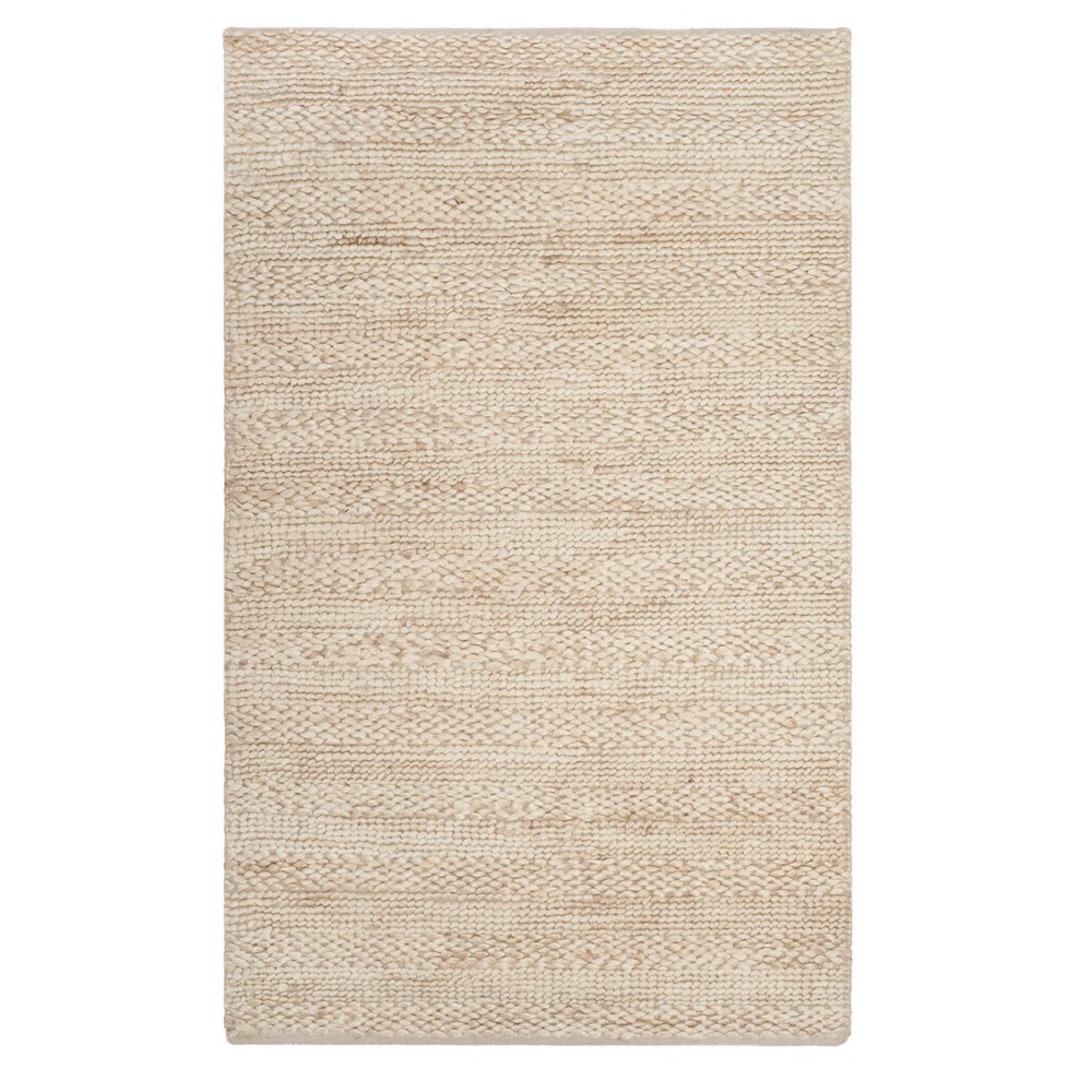 4'x6' Bleach Solid Woven Accent Rug - Safavieh