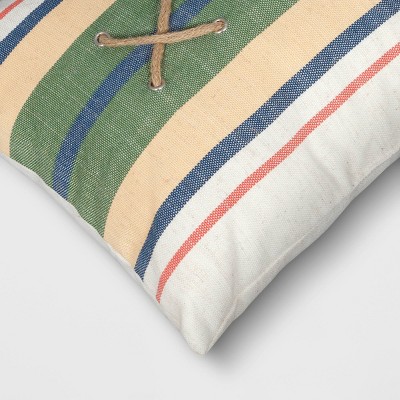 Striped Lumbar Throw Pillow - Room Essentials&#8482;