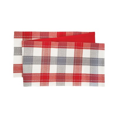 C&F Home 13" x 72" Nordic Plaid Table Runner