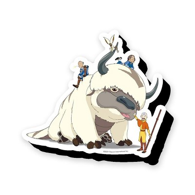 NMR Distribution Avatar The Last Airbender Appa & Gang Funky Chunky Magnet
