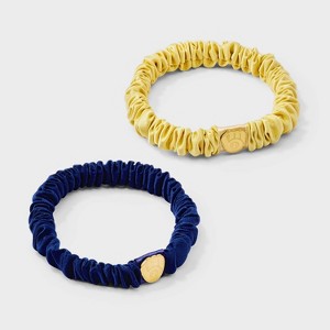 Bijoux Sport by Luv Aj MLB Logo Silky Hair Ties 2pc - 1 of 2