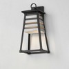 Maxim Lighting Shutters 1 - Light Wall Light in  Weathered Zinc/Black - 4 of 4
