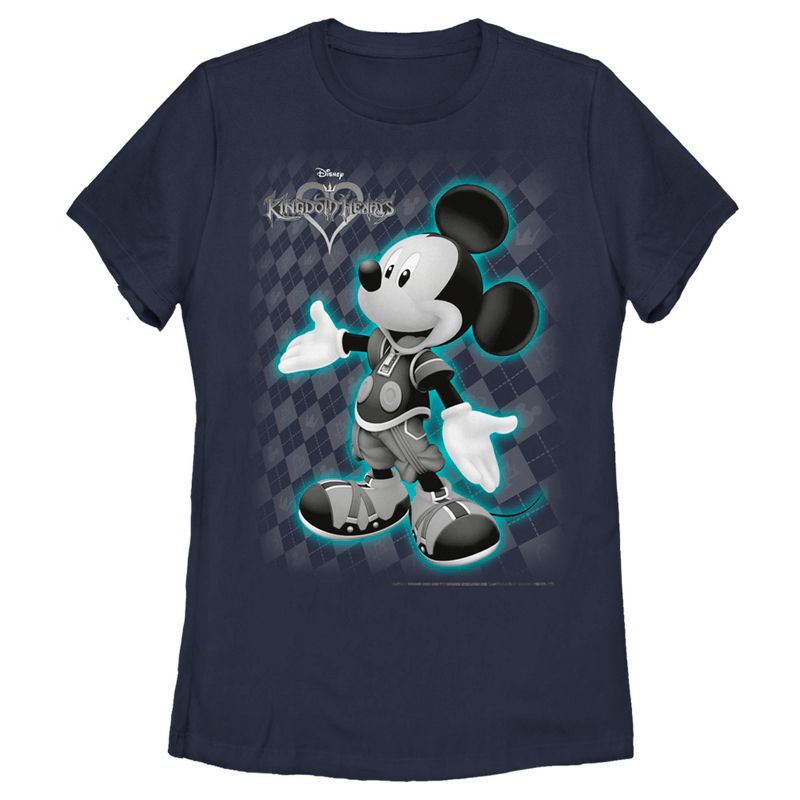 Women's Kingdom Hearts 1 King Mickey T-Shirt, 1 of 5