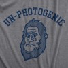 Womens Un Photogenic T Shirt Funny Bigfoot Sasquatch Picture Joke Tee For Ladies - Crazy Dog Women's T Shirt - image 2 of 4