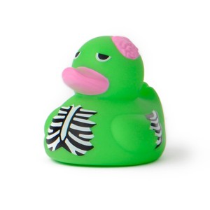 Rubber Duck Green Zombie - Bullseye's Playground™ - 1 of 3