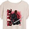 Women's - Marvel - Blade With Logo Oversized Graphic T-Shirt - 2 of 4