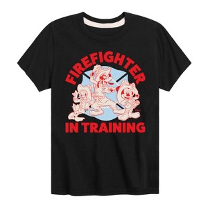 Boys' - Disney - Firefighter Mickey & Friends Short Sleeve Graphic T-Shirt - 1 of 4