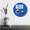 Courtside Market Global Wonders Photography Collection, Thank You Mr. Shark Statement Piece Wood Décor - 2 of 4