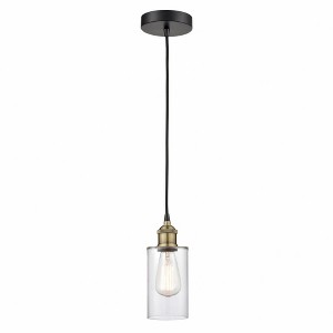 Clymer - 1 Light Cord Hung Mini Pendant In Modern Style-9.63 Inches Tall and 3.88 Inches Wide - 1 of 1