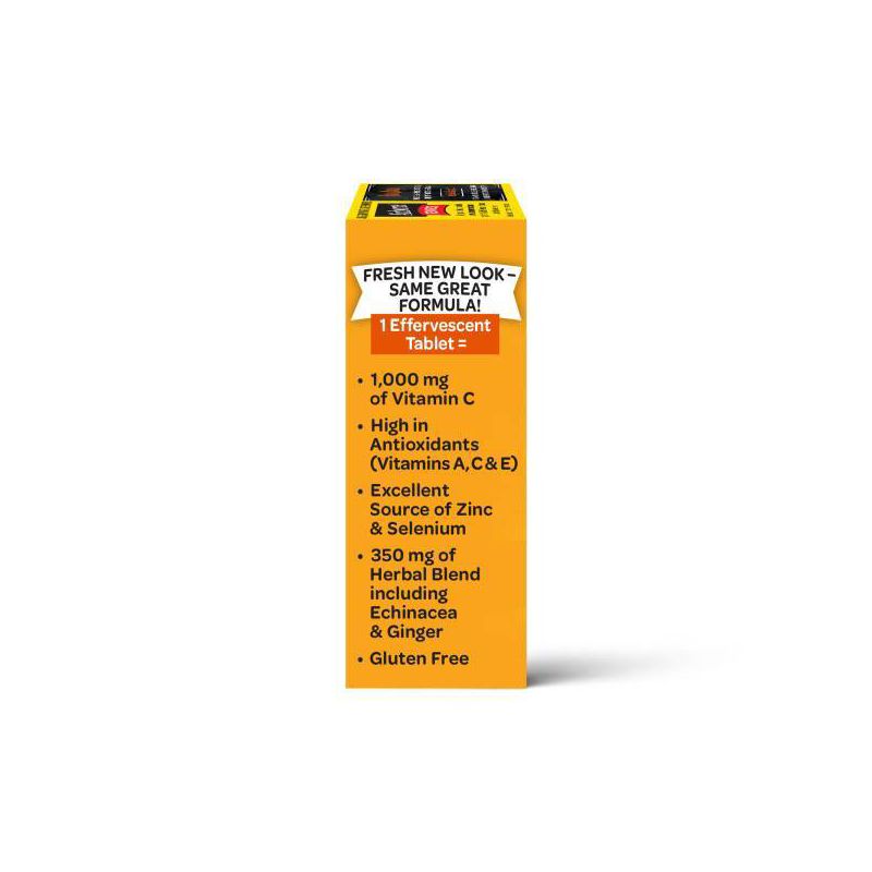 Airborne Immune Support Supplement Dissolving Tablets - Zesty Orange, 4 of 10