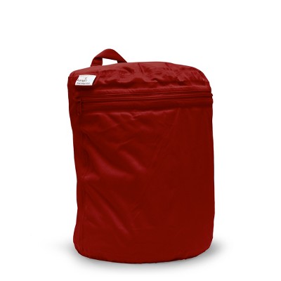 Image of Kanga Care 3D Dimensional Seam Sealed Wet Bag Mini - Scarlet Red