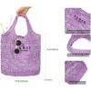 FATMOON Straw Mesh Tote Bag for Women Mesh Hollow Woven Beach Bag Large Travel Shoulder Handbags Hobo Bag - 3 of 4
