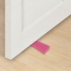 Unique Bargains Door Stop Under-Door Installation Small Wave Edges 3.66"x1.57"x0.59" 1 Pc - 2 of 4
