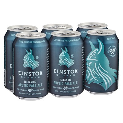 Einstok Icelandic Arctic Pale Ale Beer - 6pk/11.2 fl oz Cans