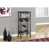 Monarch Specialties Home Bar Wine Rack Metal Black Black Transitional - 2 of 4