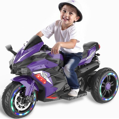 YOOCOZZ 12V Children's Electric Motorcycle - USB & MP3 Connectivity (3-4 Years)