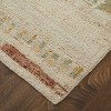 Kasbah Modern Abstract Tan/Red/Green Area Rug - 3 of 4
