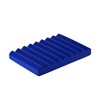 Evideco French Home Goods Concrete Cement Hand Soap Dish, Ribbed Drainage Design - 2 of 4