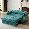 Loveseat Sofa,Pull-Out Sofa Bed With Adjustable Backrest And Phone Holder And USB Ports,Loveseat Sleeper,Loveseat For Living Room-Cuddlewood - 3 of 4