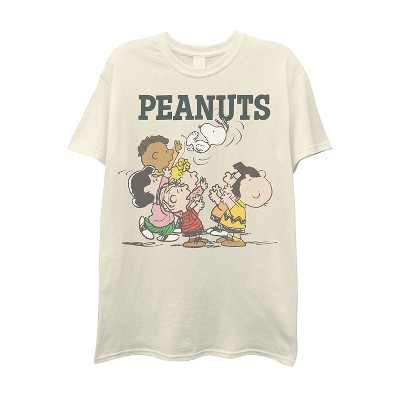 Mens Peanuts Snoopy Classic Shirt - Snoopy, Linus, & Charlie Brown - Throwback Classic Cartoon T-Shirt