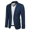 COOFANDY Mens Sport Coat Casual Blazer One Button Business Suit Jacket - 2 of 4