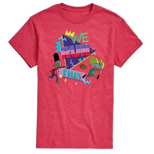 Men's - Hey Arnold! - Retro Arnold and Gerald Short Sleeve Graphic T-Shirt - 1 of 4