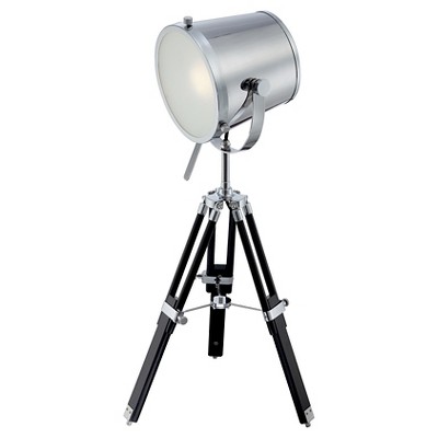 silver tripod table lamp