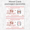 Big Dot of Happiness 1st Birthday Little Miss Onederful - Girl First Birthday Party Game Scratch Off Cards - 22 Count - 3 of 4