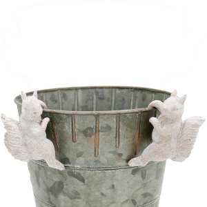 Transpac Resin Squirrel Plant Hangers Set of 2 Home Decorations Spring - 1 of 1