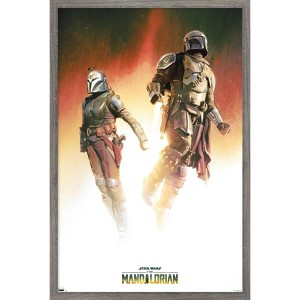 Trends International Star Wars: The Mandalorian Season 3 - Duo Framed Wall Poster Prints - 1 of 4