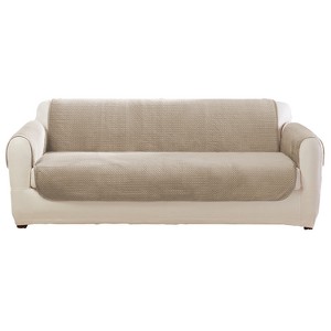 Elegant Sofa Furniture Protector Taupe - Sure Fit, Brown