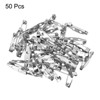 Unique Bargains Metal Blankets Crafts Brooch Making Home Sewing Safety Pins 50 Pcs - 3 of 4