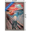 Trends International Masters Redux - The Scream UFO Framed Wall Poster Prints - 3 of 4