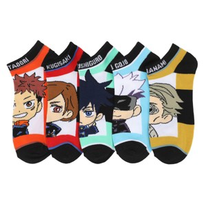 Jujutsu Kaisen 5-Pack of Womens Ankle Socks - 1 of 4