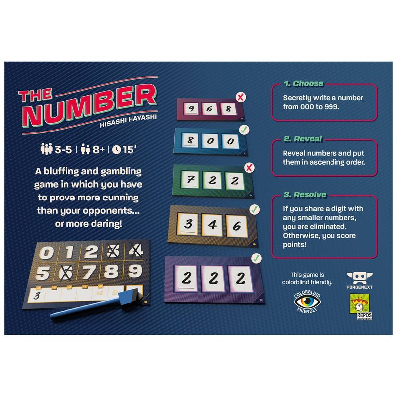 Repos Production The Number Game, 5 of 6
