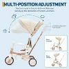 7-in-1 Foldable Baby Tricycle with Adjustable Parent Handle,Toddler Trike with Safety Harness - 4 of 4