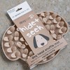 Dexypaws: Enrichment Snuffle Mat: Beige Dog Head, Textured Dog Feeding Pad - 2 of 4