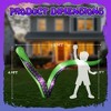 NAYSAYE Inflatable Holiday Decoration Octopus Tentacle Set for Halloween Yard and Party Displays, Green, 82.8"*31.5"*82.8" - 3 of 4