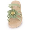 Allegra K Women's Espadrille Sunflower Decor Slip-on Strappy Beach Sandals - 2 of 4