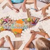 4E's Novelty Thanksgiving Paper Crowns, 24 Pcs Thanksgiving Hat Decorations, Color Your Own Turkey Hat Craft - 4 of 4