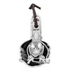 Ganz 4-Piece Zinc Alloy Measuring Spoon Set For Kitchen, Holiday Friends Themed, Silver - 2 of 3