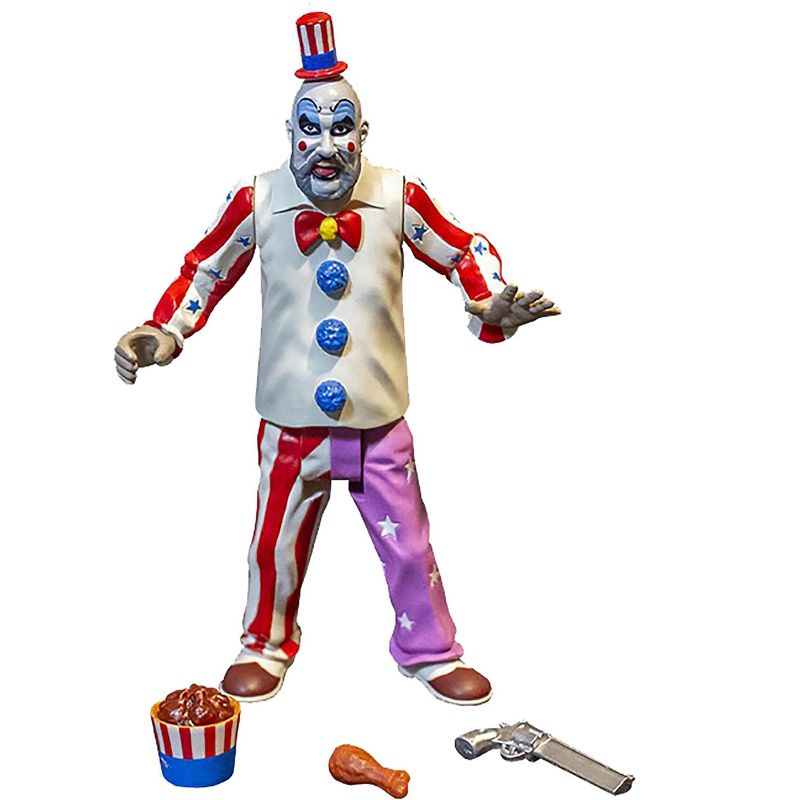 Trick Or Treat Studios House of 1000 Corpses Captain Spaulding 5-Inch Scale Action Figure, 1 of 2