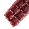 Unique Bargains 8-Cavity Large Ice Tray with Lid Square Hand Wash Only 8.46"x4.53"x1.97" 1 Pcs - 3 of 3