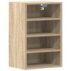 CLIHOME Open 4-Tier Storage Wall Kitchen Storage Cabinet for Modern Living Spaces - 3 of 4