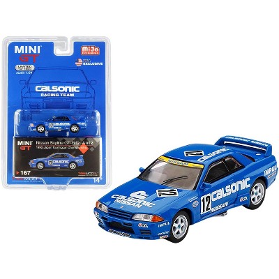 Nissan Skyline GT-R Gr. A (RHD) #12 "Calsonic" JTCC (1992) Ltd Ed 1200 pcs 1/64 Diecast Model Car by True Scale Miniatures
